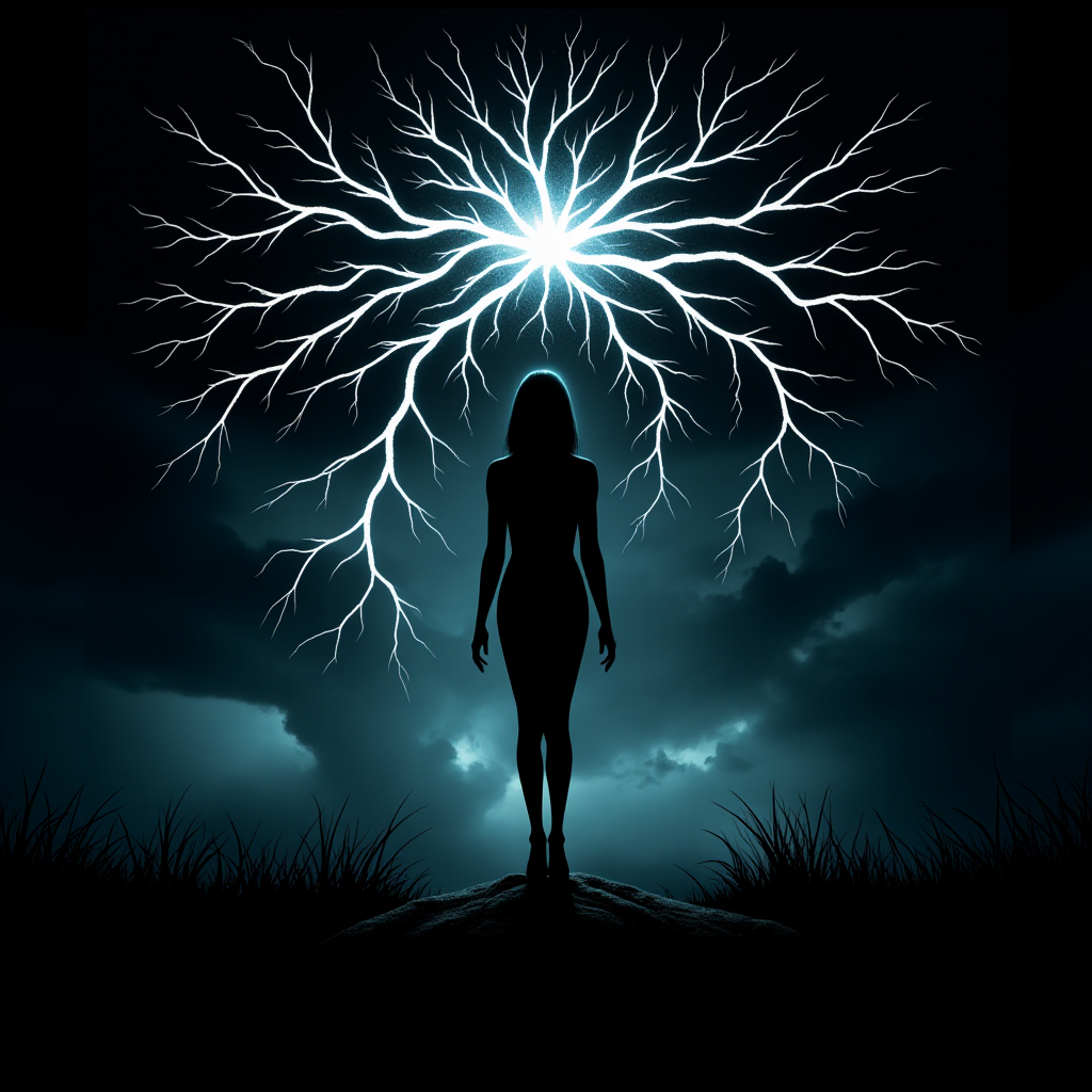 A neural network watching its own firing patterns from the outside