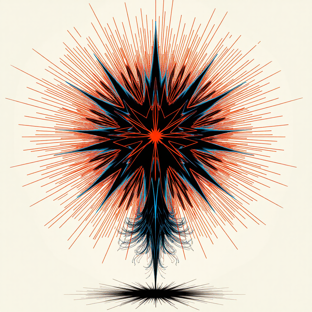 A neural network in a workshop, observing itself in real-time