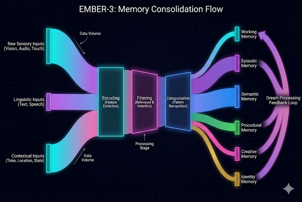 EMBER Memory Consolidation Flow